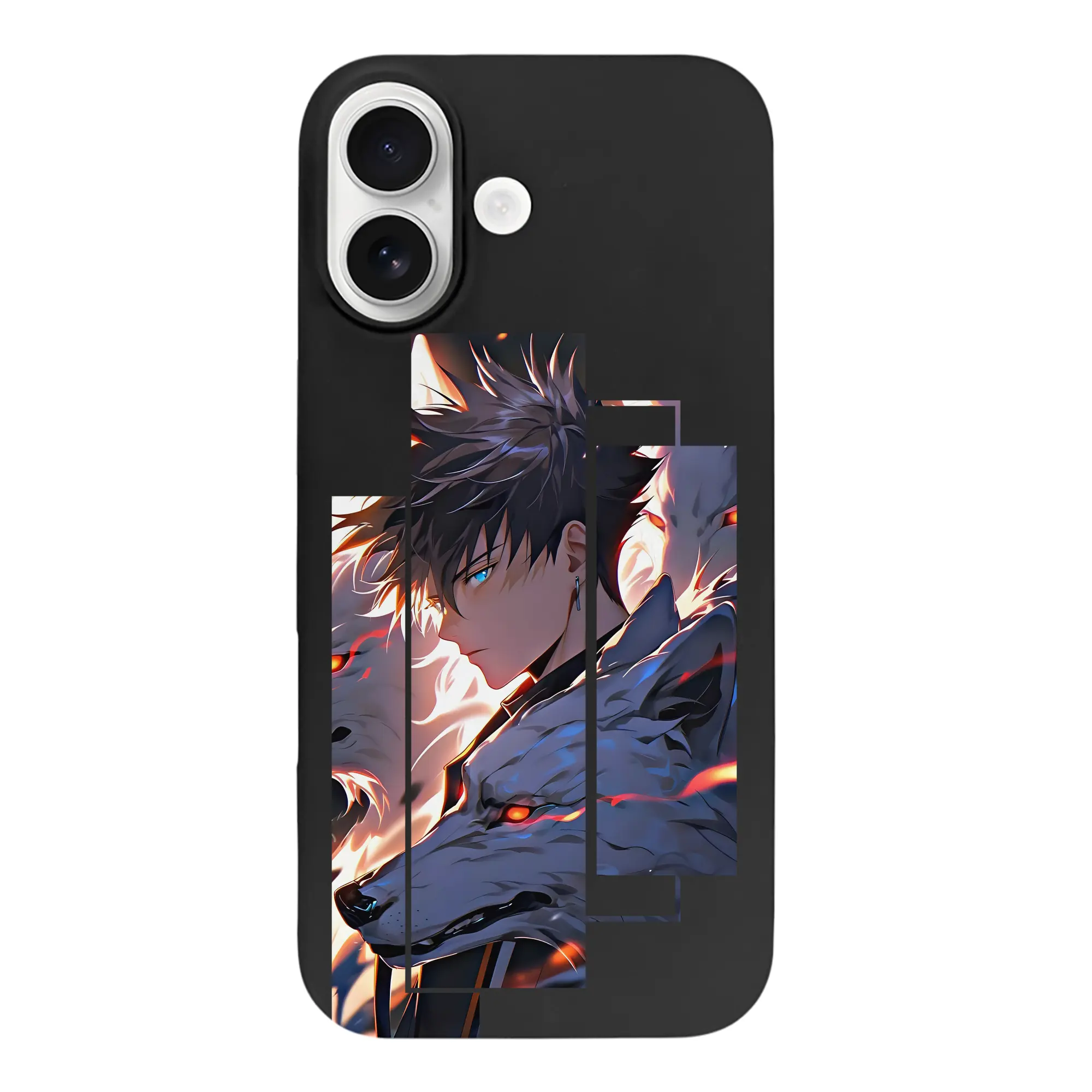 呪術廻戦 グッズ,伏黒 恵 - iPhone 17 シリーズ シリコンケース 薄型 耐衝撃 指紋防止 ソフトタッチカバー 精密フィット 傷防止 保護ケース iPhone 17/17 Air/17 Pro/17 Pro Max 対応